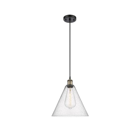 A large image of the Innovations Lighting 516-1P-15-12 Berkshire Pendant Alternate image