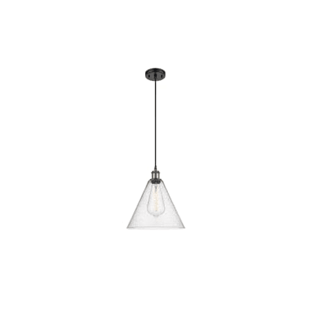 A large image of the Innovations Lighting 516-1P-15-12 Berkshire Pendant Alternate Image