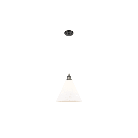 A large image of the Innovations Lighting 516-1P-15-12 Berkshire Pendant Alternate Image