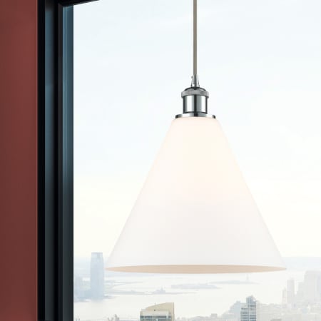 A large image of the Innovations Lighting 516-1P-15-12 Berkshire Pendant Alternate Image