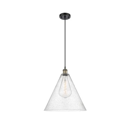 A large image of the Innovations Lighting 516-1P-19-16 Berkshire Pendant Alternate image