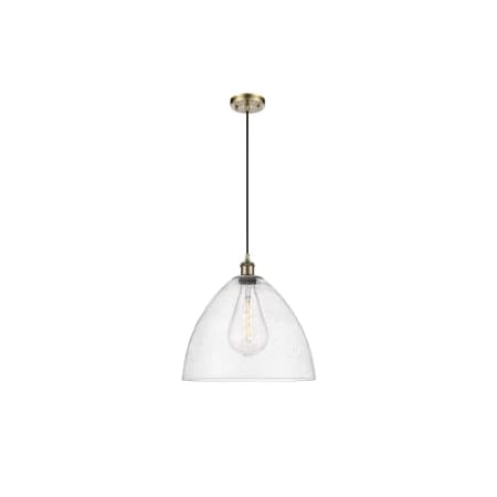 A large image of the Innovations Lighting 516-1P-19-16 Bristol Pendant Alternate Image