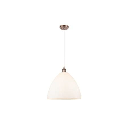 A large image of the Innovations Lighting 516-1P-19-16 Bristol Pendant Alternate Image