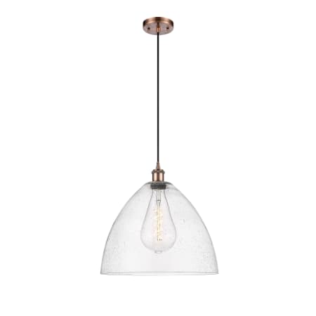 A large image of the Innovations Lighting 516-1P-19-16 Bristol Pendant Alternate image