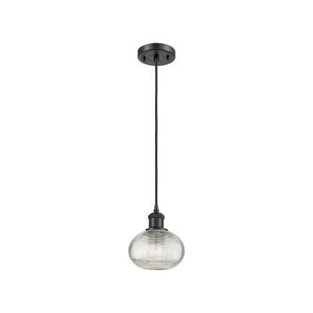 A large image of the Innovations Lighting 516-1P-7-6 Ithaca Pendant Alternate Image