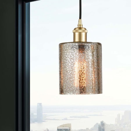 A large image of the Innovations Lighting 516-1P-8-5 Cobbleskill Pendant Alternate Image