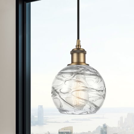 A large image of the Innovations Lighting 516-1P-8-6 Athens Pendant Alternate Image