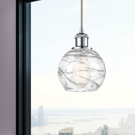 A large image of the Innovations Lighting 516-1P-8-6 Athens Pendant Alternate Image