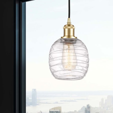 A large image of the Innovations Lighting 516-1P-9-6 Belfast Pendant Alternate Image