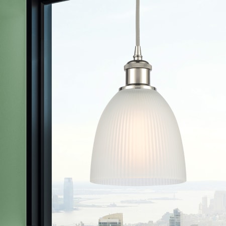 A large image of the Innovations Lighting 516-1P-9-6 Castile Pendant Alternate Image