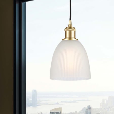 A large image of the Innovations Lighting 516-1P-9-6 Castile Pendant Alternate Image