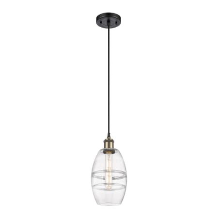 A large image of the Innovations Lighting 516-1P-9-6 Vaz Pendant Alternate Image