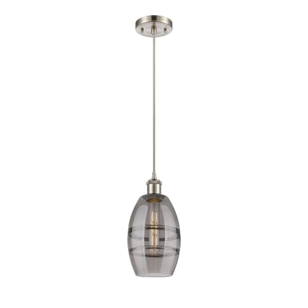 A large image of the Innovations Lighting 516-1P-9-6 Vaz Pendant Alternate Image