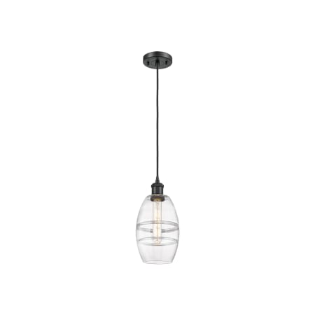 A large image of the Innovations Lighting 516-1P-9-6 Vaz Pendant Alternate Image