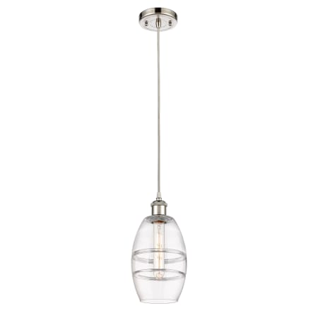 A large image of the Innovations Lighting 516-1P-9-6 Vaz Pendant Alternate Image