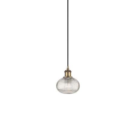 A large image of the Innovations Lighting 516-1P-7-6 Ithaca Pendant Brushed Brass