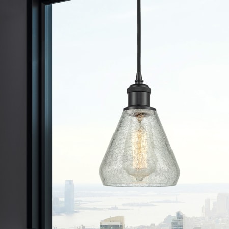 A large image of the Innovations Lighting 516-1P Conesus Alternate Image