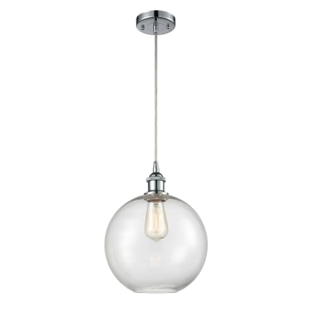 A large image of the Innovations Lighting 516-1P Large Athens Polished Chrome / Clear
