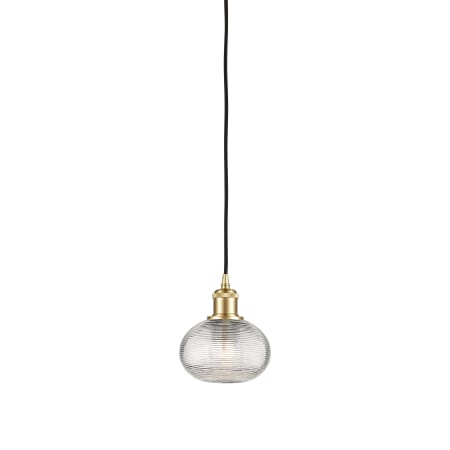 A large image of the Innovations Lighting 516-1P-7-6 Ithaca Pendant Satin Gold