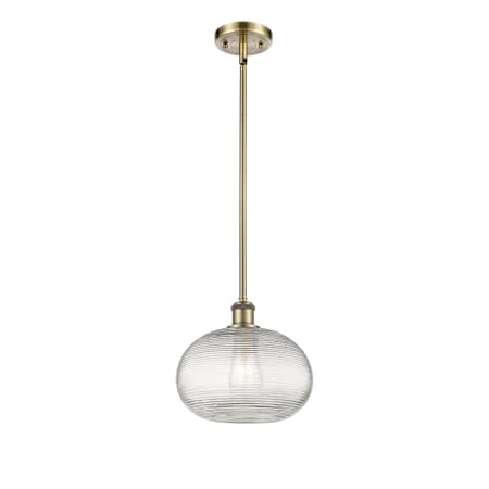 A large image of the Innovations Lighting 516-1S-10-10 Ithaca Pendant Alternate Image