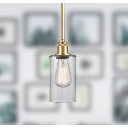 A large image of the Innovations Lighting 516-1S-10-4 Clymer Pendant Alternate Image