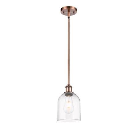 A large image of the Innovations Lighting 516-1S-10-6 Bella Pendant Alternate Image