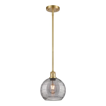A large image of the Innovations Lighting 516-1S-10-8 Athens Deco Swirl Pendant Alternate Image