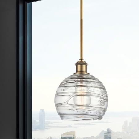 A large image of the Innovations Lighting 516-1S-10-8 Athens Pendant Alternate Image