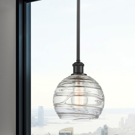 A large image of the Innovations Lighting 516-1S-10-8 Athens Pendant Alternate Image