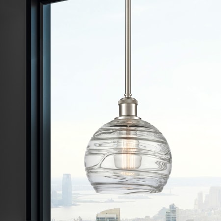 A large image of the Innovations Lighting 516-1S-10-8 Athens Pendant Alternate Image