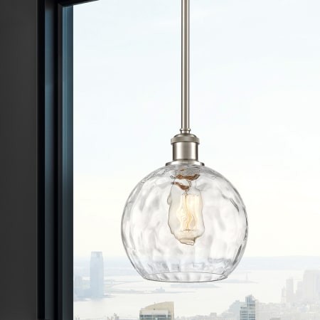 A large image of the Innovations Lighting 516-1S-10-8 Athens Pendant Alternate Image