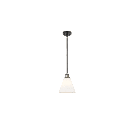 A large image of the Innovations Lighting 516-1S-10-8 Berkshire Pendant Alternate Image