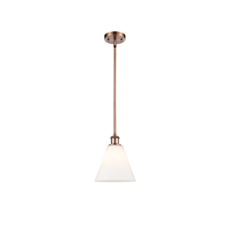 A large image of the Innovations Lighting 516-1S-10-8 Berkshire Pendant Alternate image