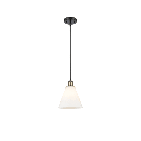 A large image of the Innovations Lighting 516-1S-10-8 Berkshire Pendant Alternate image