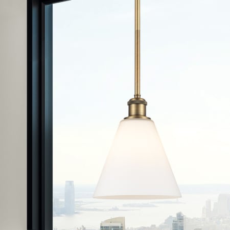 A large image of the Innovations Lighting 516-1S-10-8 Berkshire Pendant Alternate Image