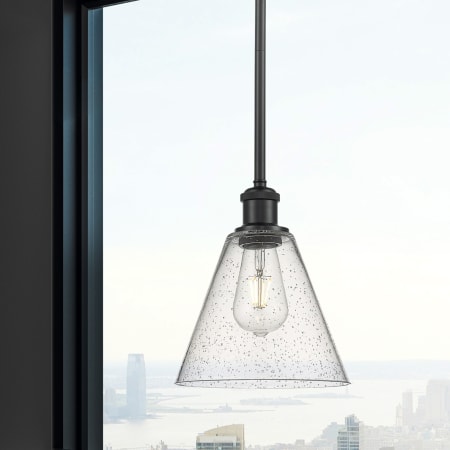 A large image of the Innovations Lighting 516-1S-10-8 Berkshire Pendant Alternate Image