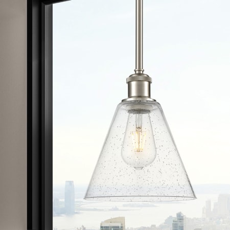 A large image of the Innovations Lighting 516-1S-10-8 Berkshire Pendant Alternate Image