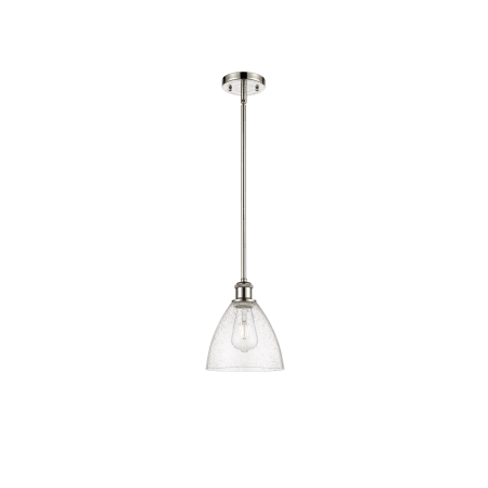 A large image of the Innovations Lighting 516-1S-10-8 Bristol Pendant Alternate image