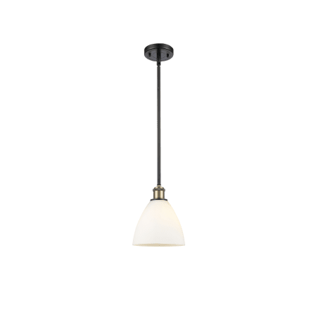 A large image of the Innovations Lighting 516-1S-10-8 Bristol Pendant Alternate image