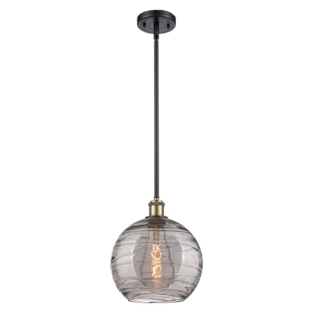 A large image of the Innovations Lighting 516-1S-12-10 Athens Deco Swirl Pendant Alternate Image