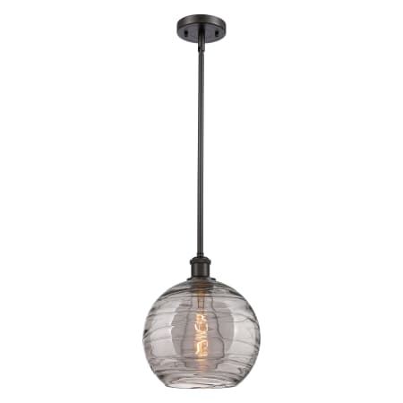 A large image of the Innovations Lighting 516-1S-12-10 Athens Deco Swirl Pendant Alternate Image