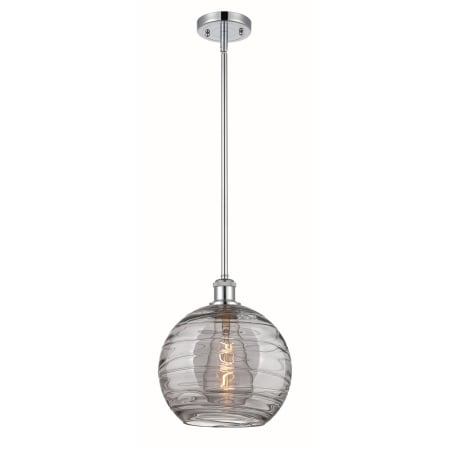 A large image of the Innovations Lighting 516-1S-12-10 Athens Deco Swirl Pendant Alternate Image