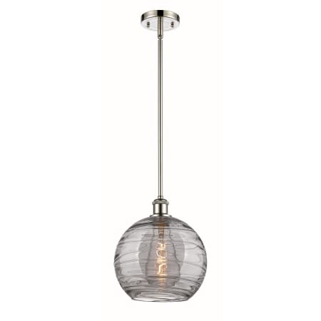 A large image of the Innovations Lighting 516-1S-12-10 Athens Deco Swirl Pendant Alternate Image