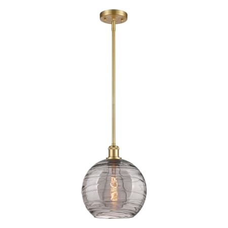 A large image of the Innovations Lighting 516-1S-12-10 Athens Deco Swirl Pendant Alternate Image