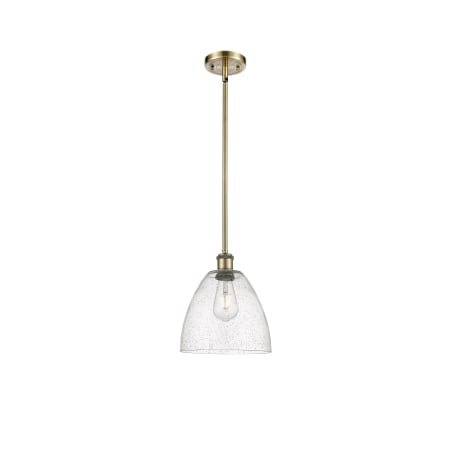 A large image of the Innovations Lighting 516-1S-12-9 Bristol Pendant Alternate image