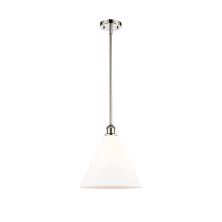 A large image of the Innovations Lighting 516-1S-13-12 Berkshire Pendant Alternate image