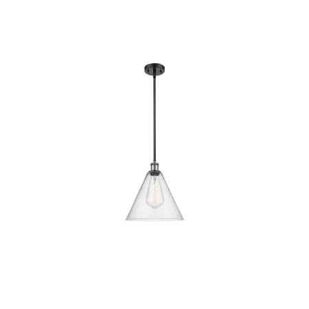 A large image of the Innovations Lighting 516-1S-13-12 Berkshire Pendant Alternate Image