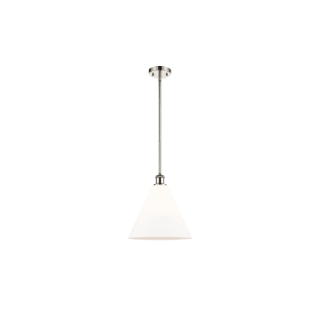 A large image of the Innovations Lighting 516-1S-13-12 Berkshire Pendant Alternate Image