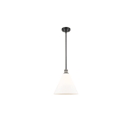 A large image of the Innovations Lighting 516-1S-13-12 Berkshire Pendant Alternate Image