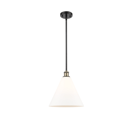 A large image of the Innovations Lighting 516-1S-13-12 Berkshire Pendant Alternate image